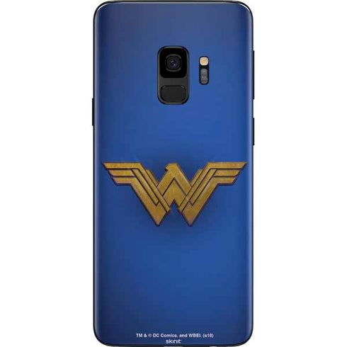 DC Comics Wonder Woman Movie Emblem Galaxy S9 Skin